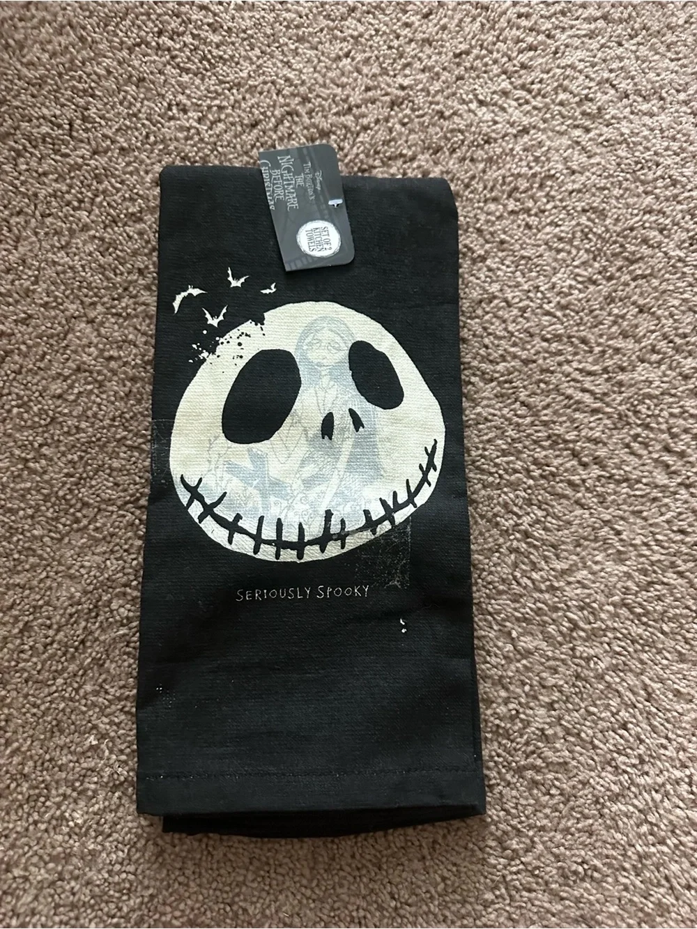 Nightmare Before Christmas Kitchen Towel and Pot Holder Set